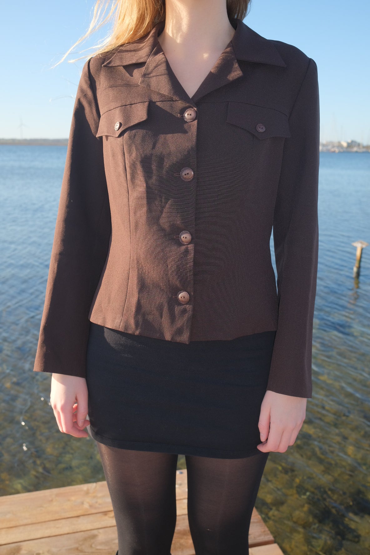 Brown vintage blazer