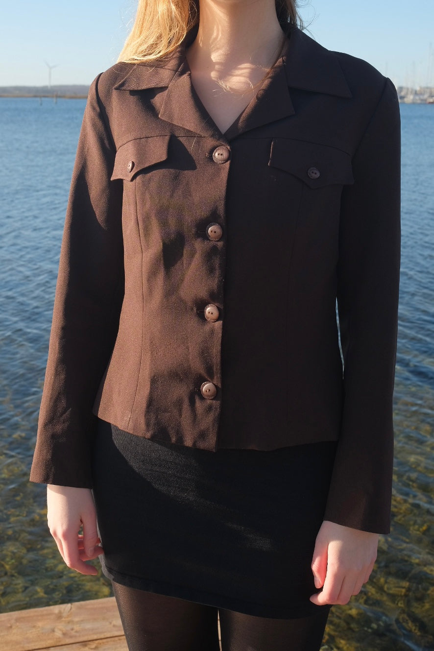 Brown vintage blazer