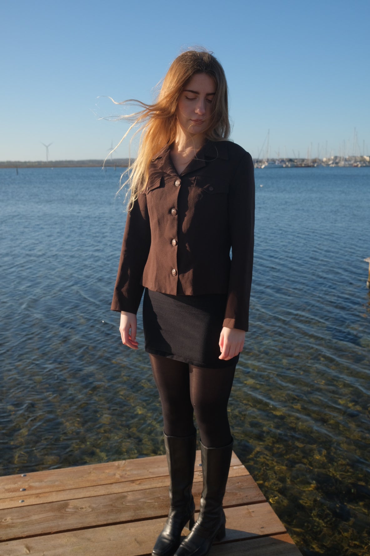 Brown vintage blazer