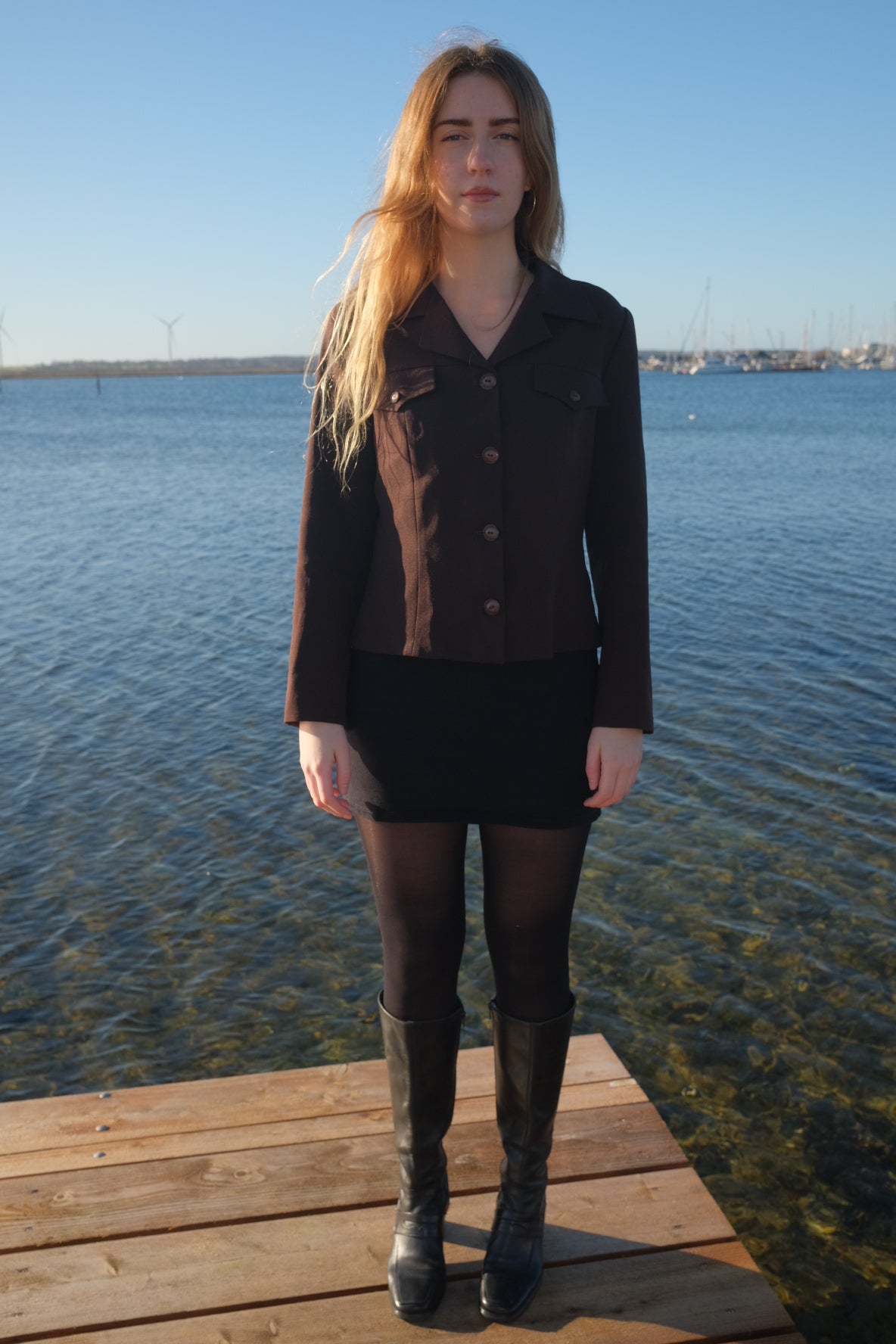 Brown vintage blazer