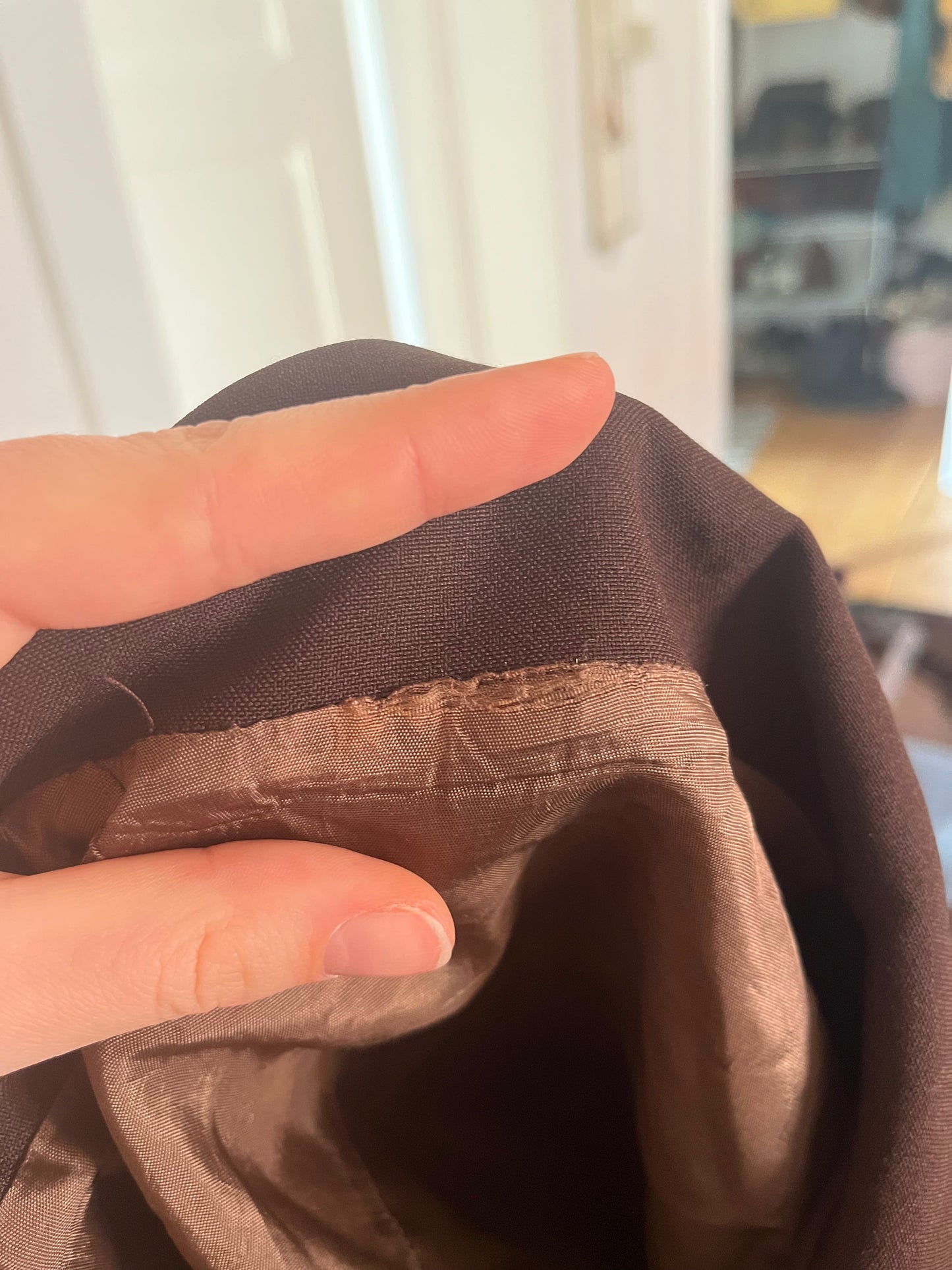 Brown vintage blazer